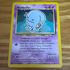 WOTC Pokemon TCG Wobbuffet 35/75 Neo Discovery Rare Unlimited 90 HP Eng on eBay