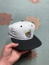 Vintage SnapBack hat cap dupont basis gold scuba snorkel farm made in USA