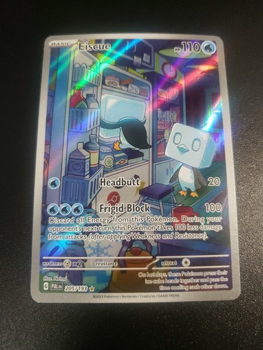 Eiscue 205/193 NM Sv02 Paldea Evolved Holo Pokemon TCG