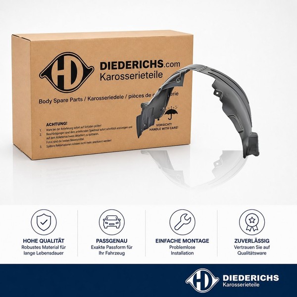 Verkleidung Radhaus Vorne Rechts Diederichs 6861008 FÜR Hyundai-image