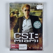 CSI Miami Complete Season Four David Caruso Region 4 Crime Drama