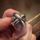 David Yurman "X" Thoroughbred Cable Ring — photo 9