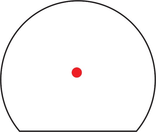 Sight 2.5 MOA Adjustable LED Reflex Red Dot Sight