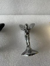 Rolls Royce Wraith Dawn Ghost Cullinan Silver Spirit Of Ecstasy Emblem