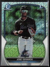 2023 Bowman Chrome Jose Gerardo Prospects Mojo Refractor