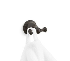 Kohler R26685-2BZ Capilano Robe Hook In Oil Rubbed Bronze New 