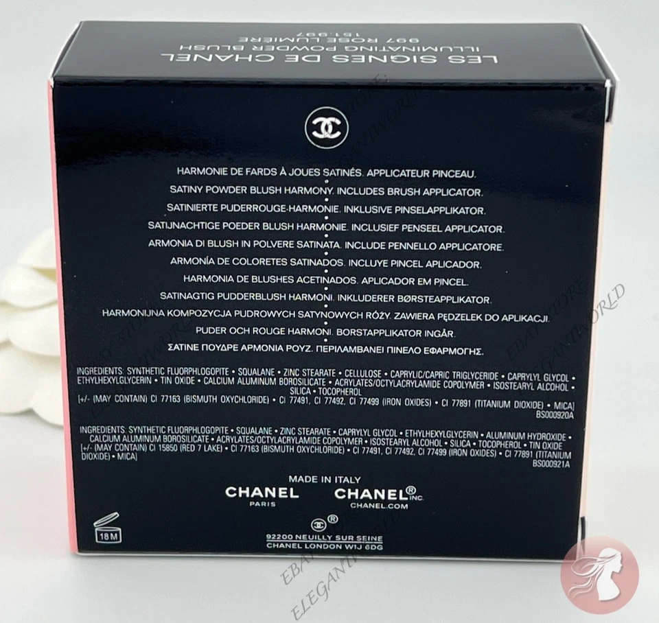 Rubor en polvo iluminador Chanel #997 ROSE LUMIERE vacaciones 2025 nuevo en caja limitado Foto 4 de 4