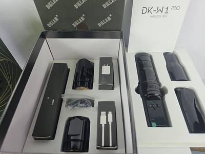 DKLAB DK-W1 Pro Wireless Tattoo Pen 2 2400mAh Batteries 3.5mm Stroke- Black