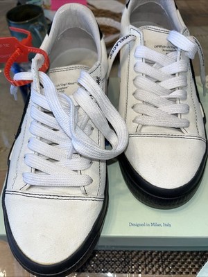 Off White Women Sneakers Size 39 US 9 paper said