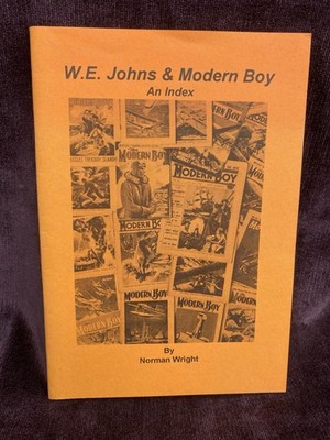 W.E.Johns & Modern Boy Index. Norman Wright W.E.Johns. Fine
