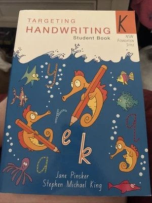 Targeting Handwriting NSW Student Book Year K - image 1 of 4
