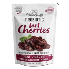 Probiotic Tart Cherries - Dried Fruit Snack, Montmorency Dried, Antioxidant R...