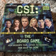 CSI Tatort Ermittlung Das Brettspiel 8 Krimis Alter 13+ 2-4 Spieler