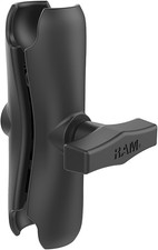 Double Socket Arm RAM-201U Medium Arm Compatible with RAM C Size 1.5" Ball Compo