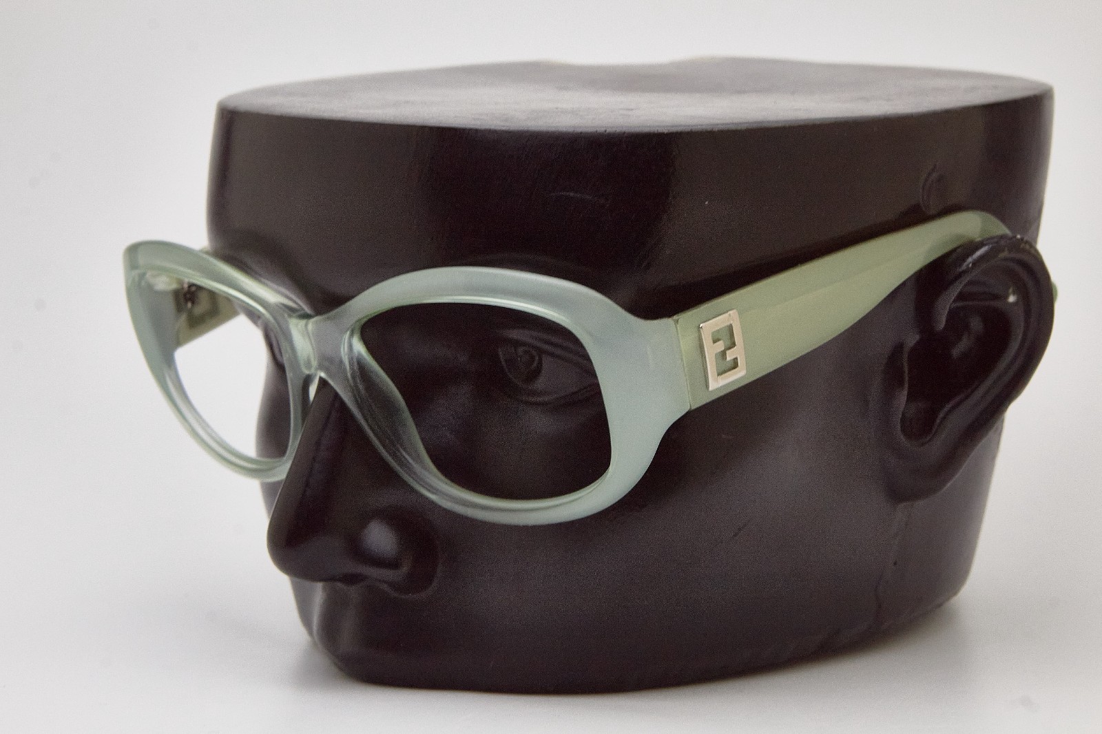 Vintage Fendi FS5102 Mint Green Oval Eyeglasses 2000s Italy Coquette Aesthetic thumbnail 17