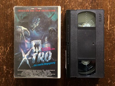 X-TRO II - DIE ZWEITE BEGEGNUNG (1990) VPS Video VHS FSK 16 Jan-Michael Vincent
