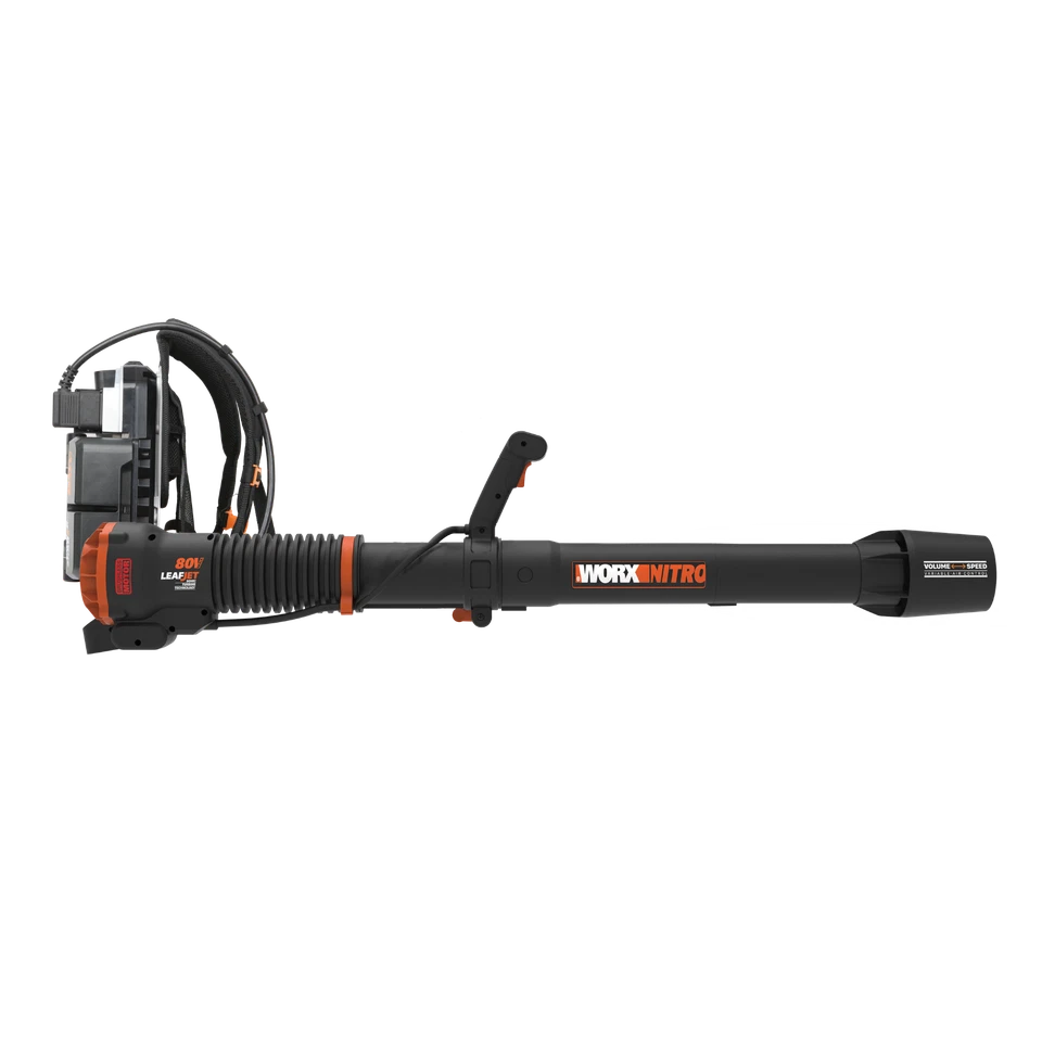 Soplador de hojas mochila inalámbrica sin escobillas WG572 WORX NITRO 80V-OB Foto 4 de 4