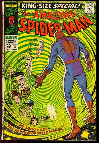Amazing Spider-Man King-Size Special #5 Nice Silver Age Annual Marvel 1968 VG+
