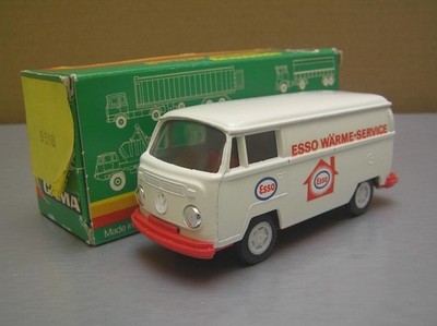 Gama 9518 Volkswagen VW Van Esso Warme-Service made in W. Germany 1/42 scale MIB