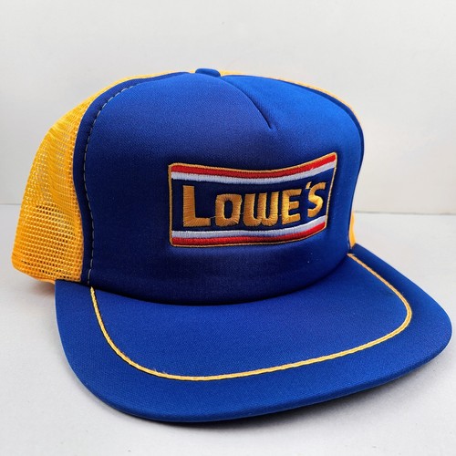 Vintage Lowes Home Improvement Trucker Hat Snapback Dad Cap