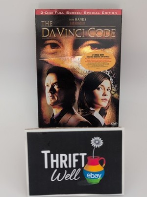 The DaVinci Code (DVD, 2006, 2-Disc Set, Special Edition, Full Frame Edition)