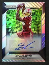 2016 Panini Prizm #RA-SCV Su'a Cravens Rookie Autographs Washington Redskins