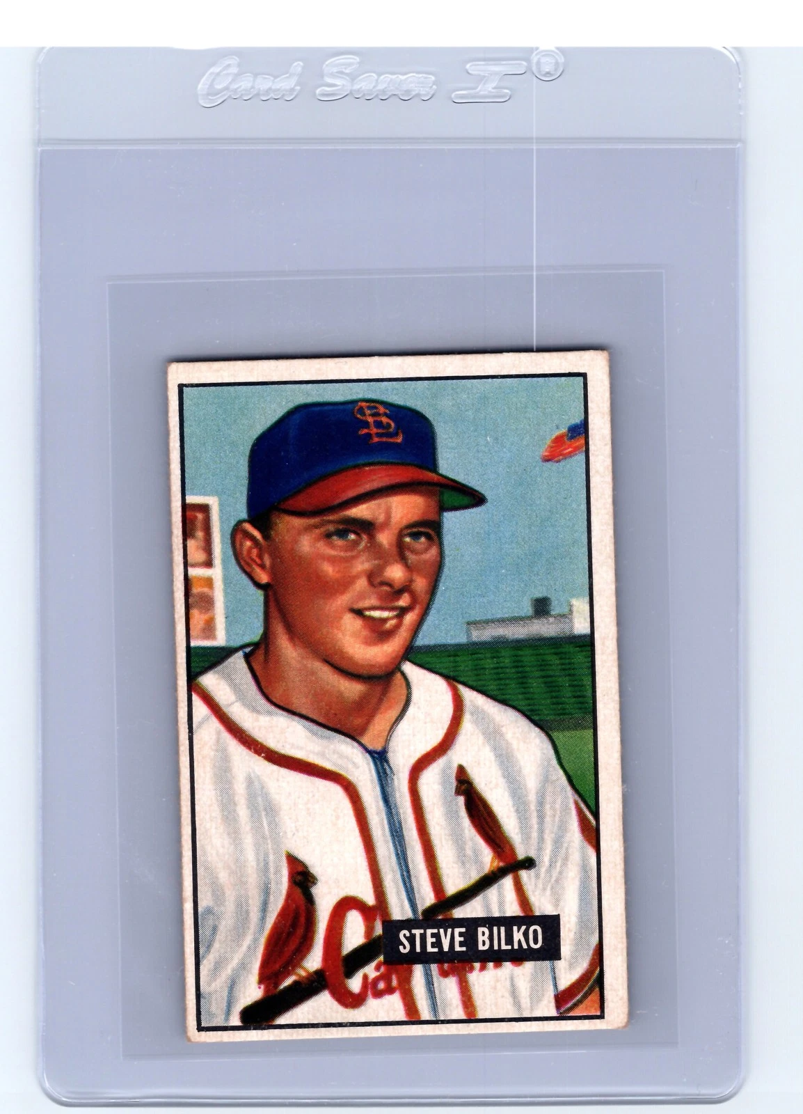 Steve Bilko trading card