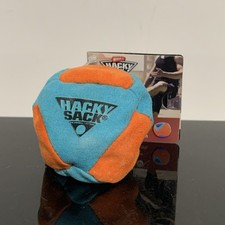 Hacky Sack Wham-O 2  Foot Bag Blue/Orange New w Tags