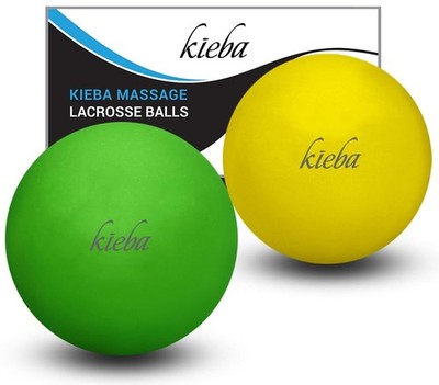 Massage Lacrosse Balls for Myofascial Release & Trigger Point Therapy, Set of 2