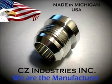 AN16, 16 AN MALE BILLET 6061T6 ALUMINUM WELD ON / WELD IN FITTING BUNG - QTY 1