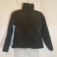 10,000 ft Above Sea Level, Wind Collar, Full Zip, Technical Jacket, Small, Black