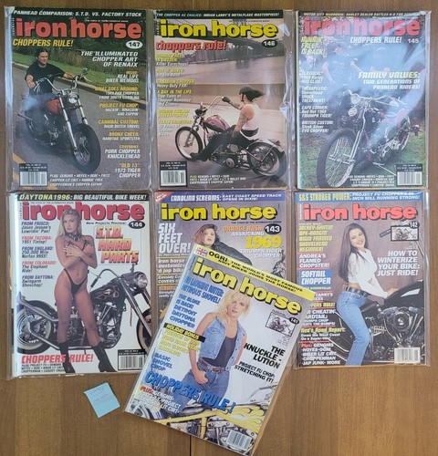 Rare Lots of IRON HORSE / THE HORSE / BACKSTREET CHOPPERS Magazine (1996 - 2016) - Imagen 8 de 45