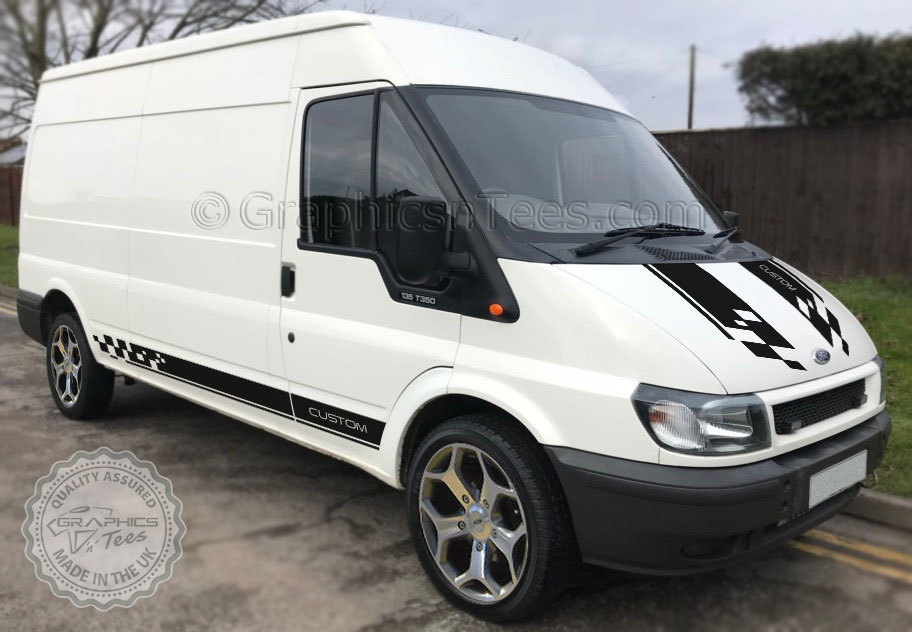 Lwb Transit Mk6 2Pcs/Lot Car Stickers For Ford Transit MK6 MK7