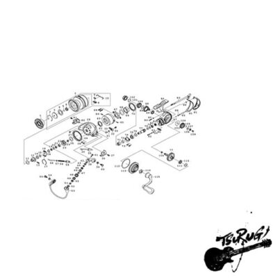Daiwa Genuine Part 21 Luvias Airity FC LT2500S-XH Drag Knob Daiwa Genuine Part 21 Luvias Airity FC LT2500S-XH Drag Knob