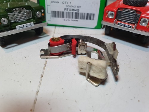 Land Rover Ignition Points Contact Lucas Set 45D4 Series 3 2.25 RTC364 DSB108 - Picture 3 of 8