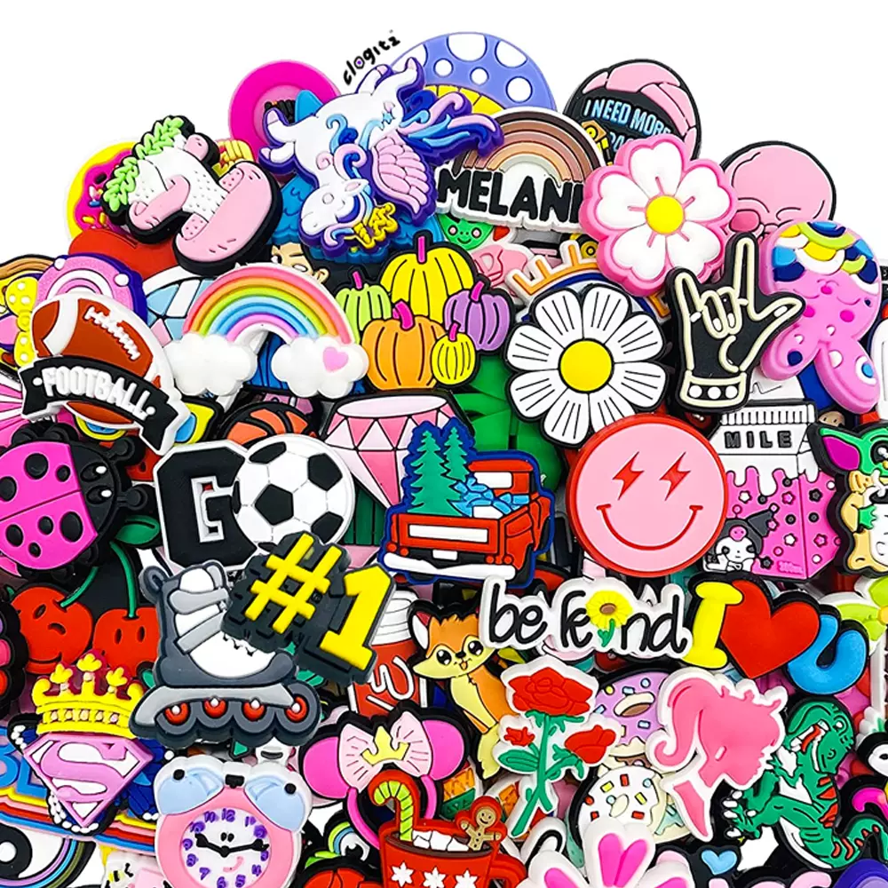 Number clearance croc charms