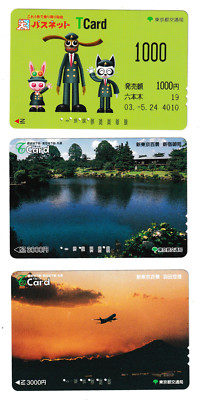 Tokyo Toei U-Bahn Linien Tickets #7