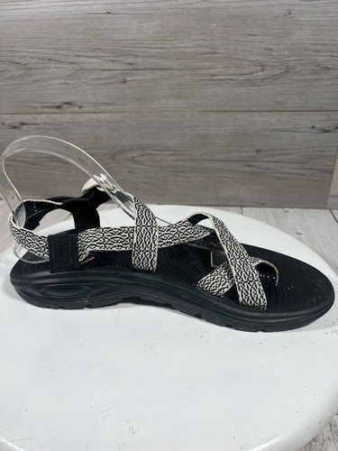 Chaco ZVolv X 2 Womens 10 Black White Sandals - Picture 13 of 17
