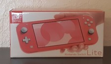 EMPTY BOX BOITE VIDE  NINTENDO SWITCH lite Coral corail 