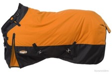 Winter Horse Turnout Blanket-1200D-Snuggit Neck ORANGE - Sz 69" to 84" - 200 Gr