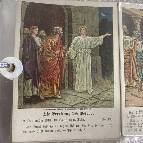 Vintage - PRAYER CARDS - 1898to1922 - Very Rare - 354+ Book Full - Picture 21 of 24