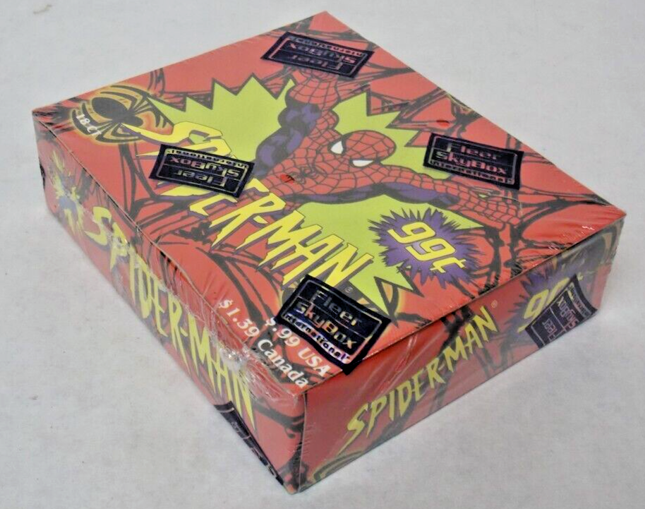 1997 Fleer Skybox スパイダーマン marvel BOX
