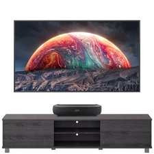 Hisense 120l9h-cine120a 120" 4k Trichroma Smart Laser Tv With Free Stand