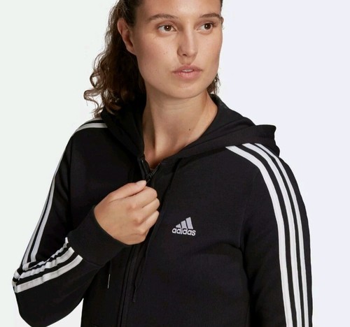 Womans adidas TRACK JACKET GL0792 French Terry Size S - Picture 2 of 4