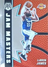 2020-21 PANINI MOSIAC JAM MASTERS LEBRON JAMES LAKERS NBA #10 BASKETBALL CARD