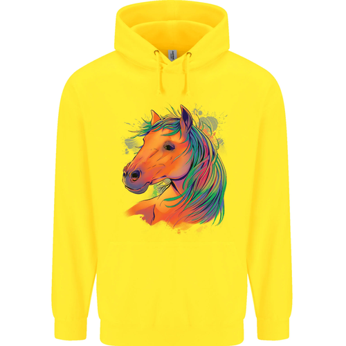 Horse Head Equestrian Childrens Kids Hoodie - Picture 5 of 88