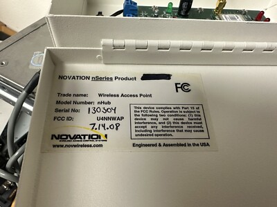 novation wireless access control systems nhub