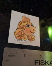 Vintage Stickers Hallmark Miss Piggy Muppets Sticker Mod VTG 1981 Complete