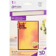 Gemini By Crafters Companion EMBOSSING FOLDER - CELEBRATE