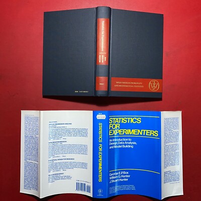 BOX HUNTER - STATISTICS FOR EXPERIMENTERS Wiley (1978 Libro DESIGN DATA ANALYSIS